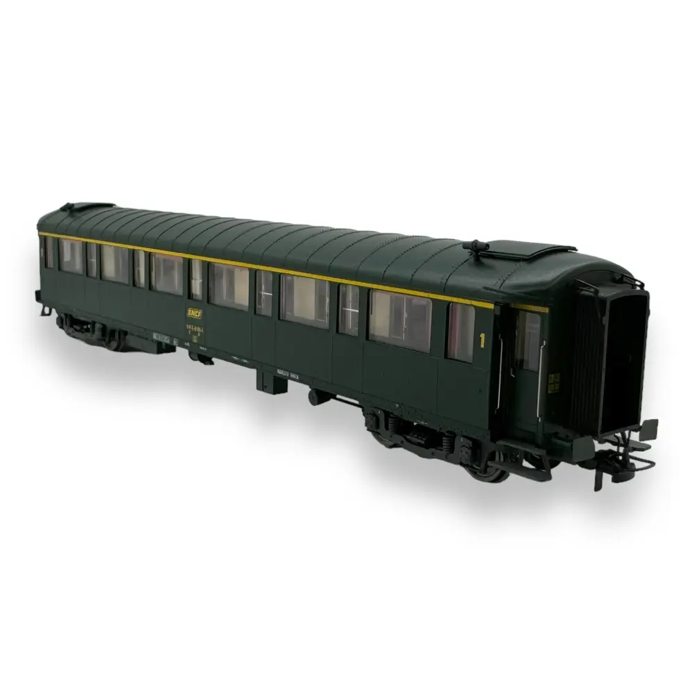 Voiture Voyageur A7 Ex-PLM vert série 2 REE MODELES VB429 SNCF - HO 1/87 - EP IV - 2
