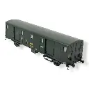 FOURGON OCEM 30 "BORDEAUX" ex-ETAT avec feux - REE MODELES VB115 SNCF - HO 1/87 - 2