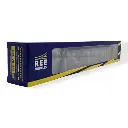 Une Voiture BACALAN B3r "Buffet" logo jaune - REE MODELES VB376 - SNCF - HO 1/87 - 4