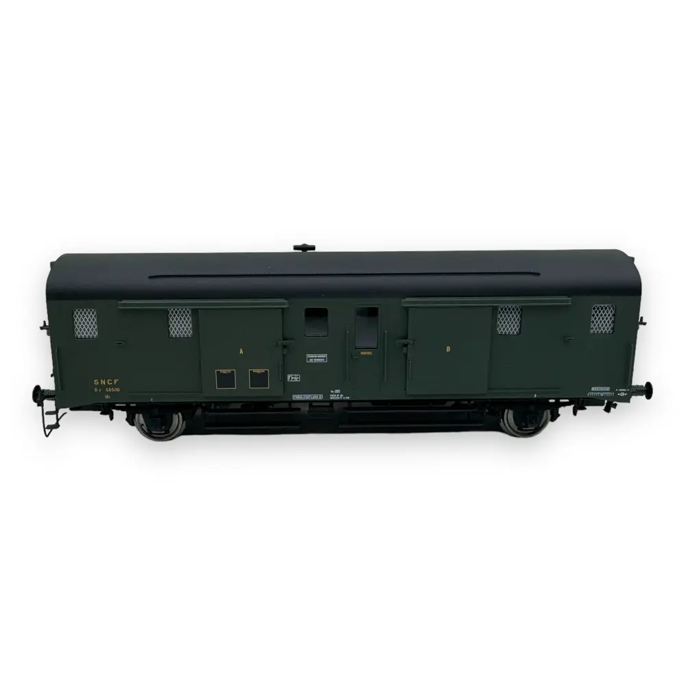 Fourgon DEV 52 Sud Est - Ree Modèles VB-337 - HO 1/87 - SNCF - Ep III - 2R - 3