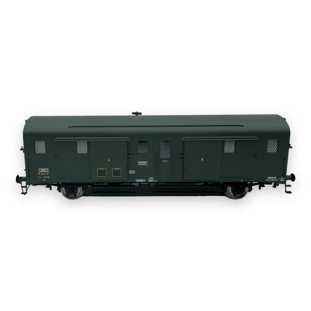 Fourgon DEV 52 Sud Ouest - REE Modèles VB338 - HO 1/87 - SNCF - EP III - 3
