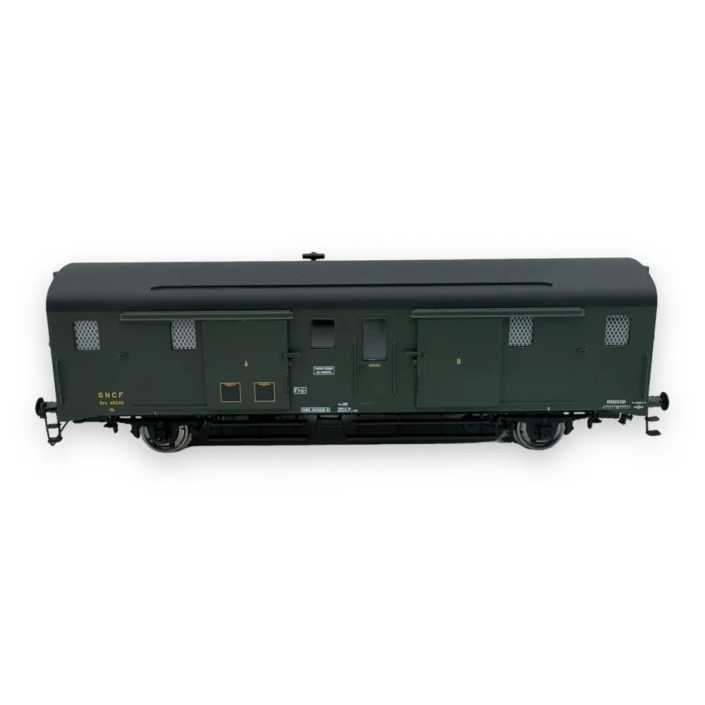 Fourgon DEV 52 - Ree Modèles VB-341 - HO 1/87 - SNCF - Ep III - 2R - 3