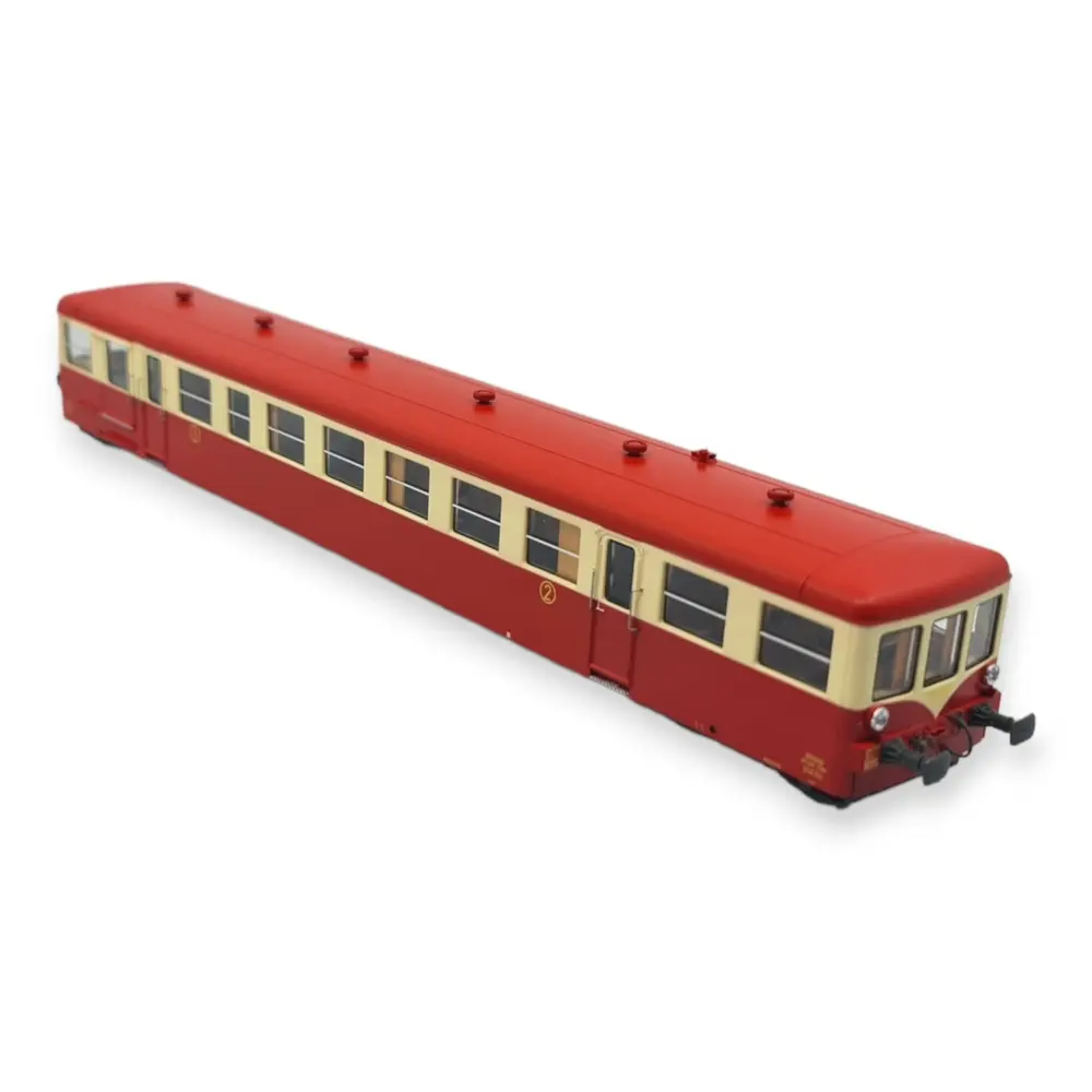 Remorque XR-7360 Rouge/Crème "SOTTEVILLE" REE MODELES VB446 - SNCF - HO 1/87 - 2
