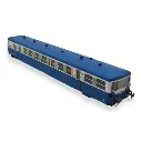 Remorque XR-8285 Modernisée Bleue "DIJON" REE MODELES VB448AC - SNCF - HO 1/87 - 2