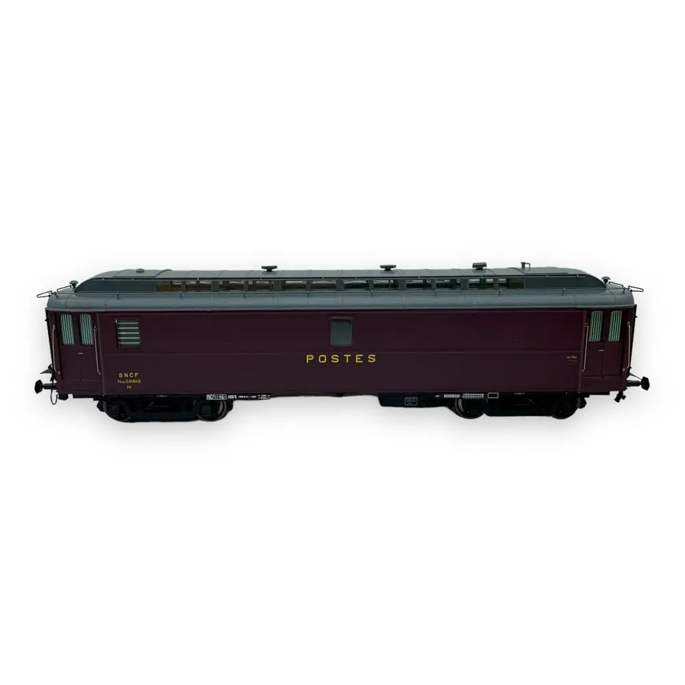 Voiture postale OCEM REE Modeles VB249 - HO : 1/87 - SNCF - EP III - 3