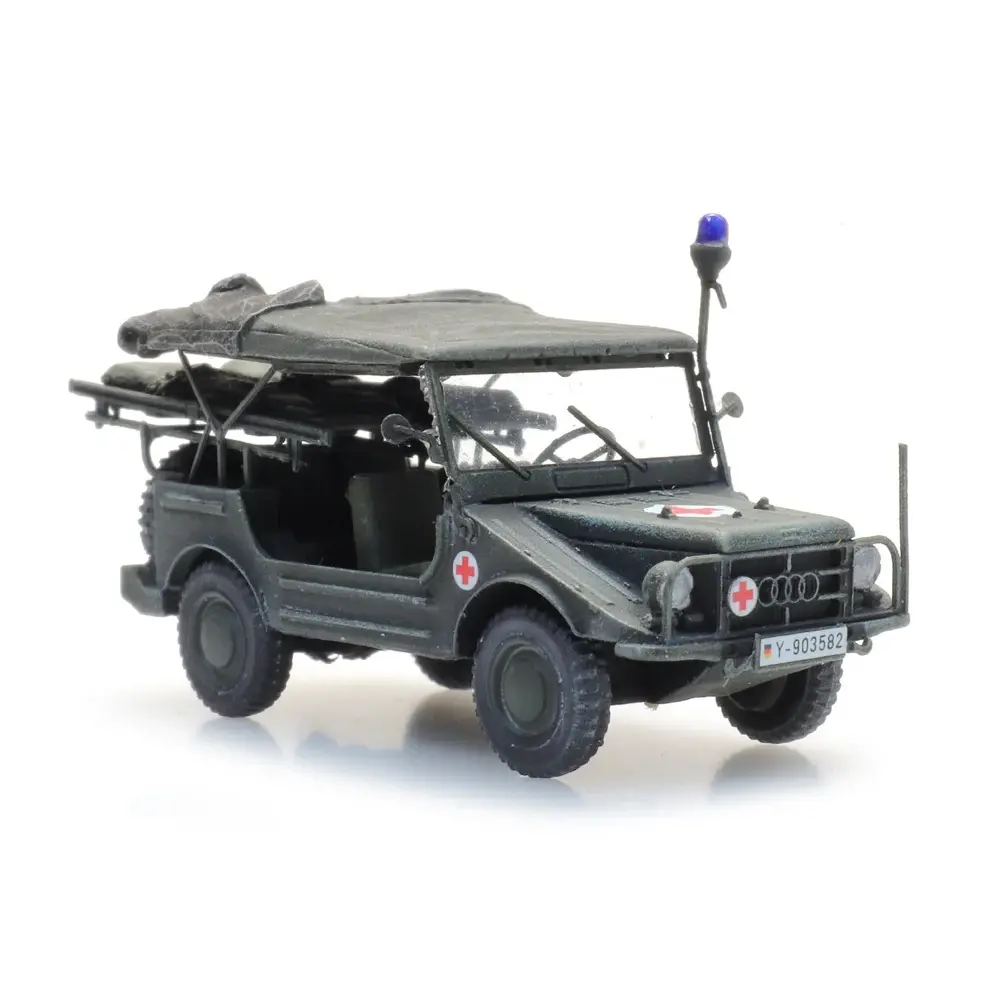 DKW Munga F91/4 Oliv Sanität - ARTITEC 6870446 - HO 1/87 - 4