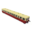 Remorque XR-7354 Rouge/Crème "LYON-VAISE" REE MODELES VB441 - SNCF - HO 1/87 - 2