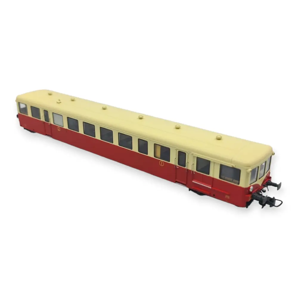 Remorque XR-7405 Rouge/Crème "Limoge" REE MODELES VB443AC - SNCF - HO 1/87 - 2