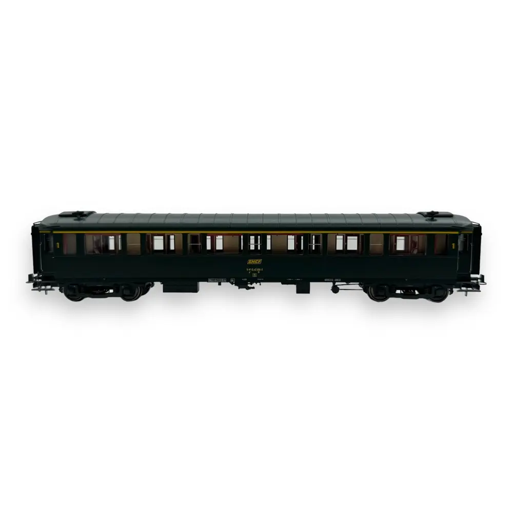 Voiture Voyageur A7 Ex-PLM vert série 2 REE MODELES VB429 SNCF - HO 1/87 - EP IV - 3