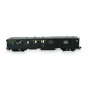 Voiture métallisée Ex-PLM REE Modèles VB462 vert 301 - HO 1/87 - SNCF - EP IV - 3