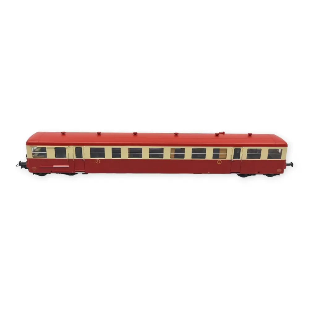Remorque XR-7360 Rouge/Crème "SOTTEVILLE" REE MODELES VB446 - SNCF - HO 1/87 - 3