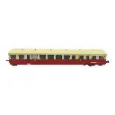 Remorque XR-7405 Rouge/Crème "Limoge" REE MODELES VB443AC - SNCF - HO 1/87 - 3