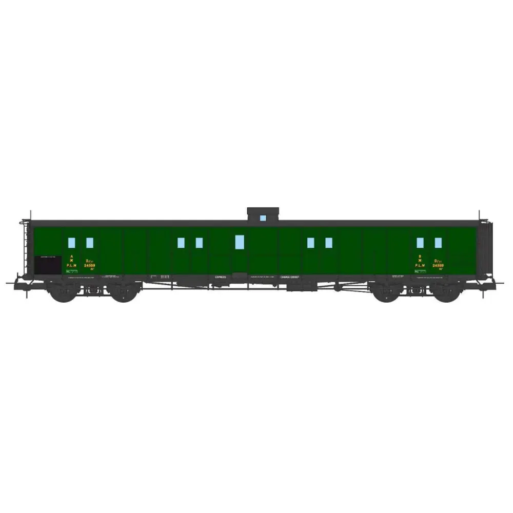 Fourgon à bogies ex-PLM - REE Modèles VB357 - HO : 1/87 - SNCF - EP II - 3