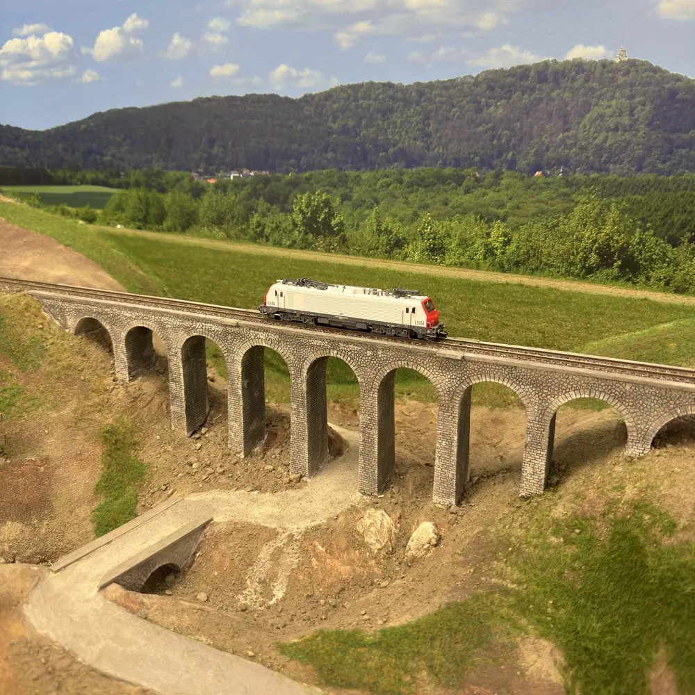 Locomotive Électrique Prima E 37518 CB RAIL - REE MODÈLES NW-301 - N 1/160 - SNCF - EP VI - Analogique - DC - 5
