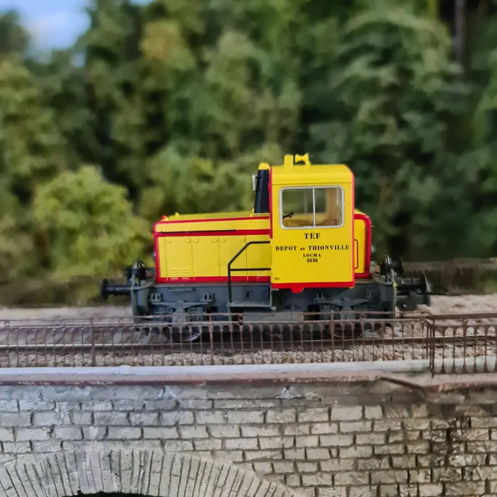 Locotracteur LOCMA 0030 Analogique, Thionville - REE MODELES MB226 - SNCF - Ep V/VI - 5