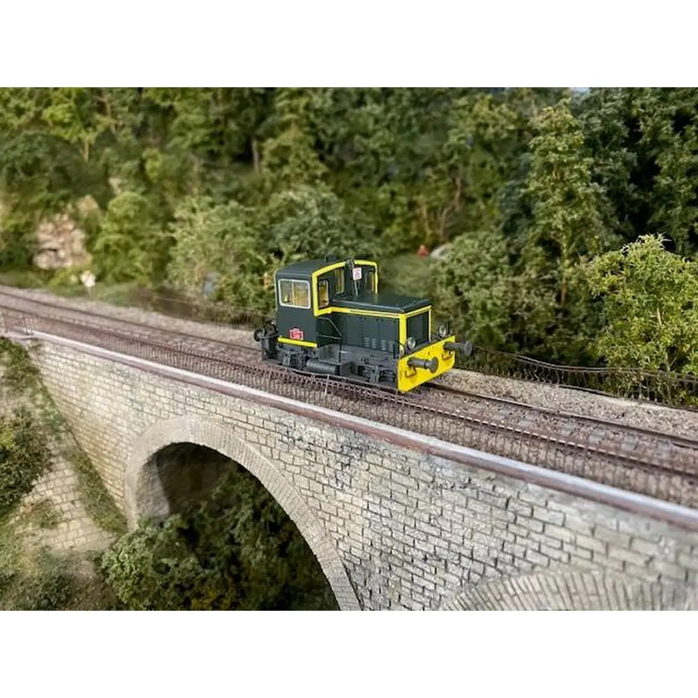 Locotracteur Y-2211 DC Vert/Jaune - REE MODELES MB225 - SNCF - Ep IV - 6