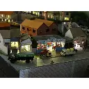 Petit Atelier de rue en angle 120° - Régions et Compagnies PRO500 - HO 1/87 - 3