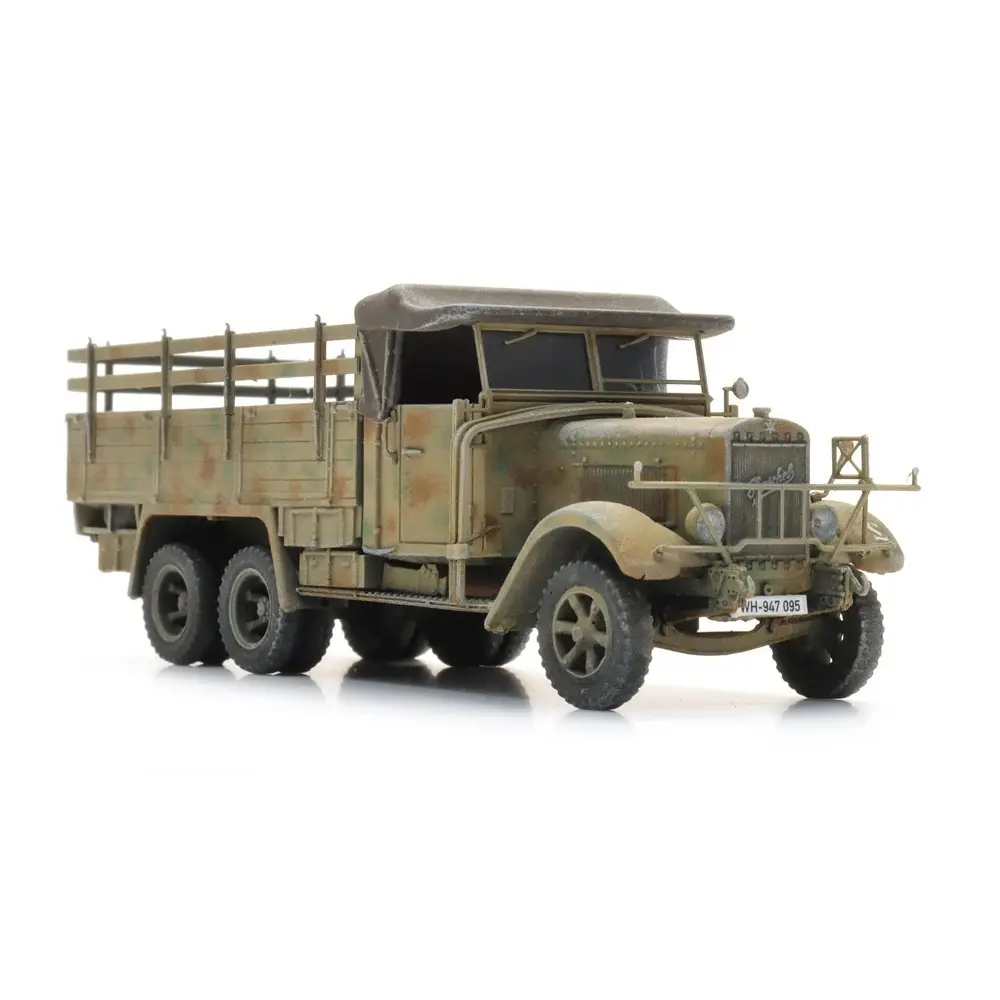 Henschel 33 D1 cargo Tarnung - ARTITEC 6870505 - HO 1/87  - 2