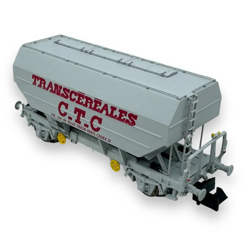 Wagon céréalier “Transcéréales CTC” - Ree Modèles NW-319 - N 1/160 - SNCF - Ep IV - 2R - 2
