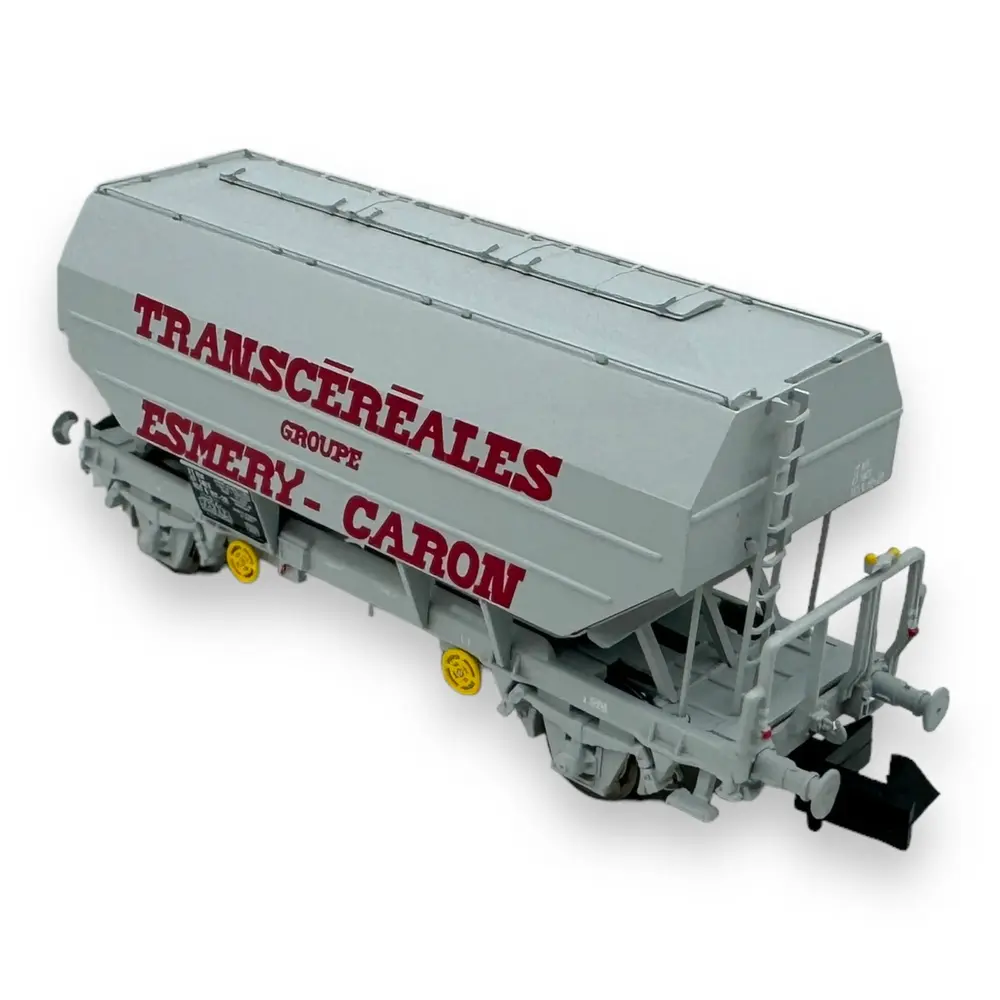 Wagon céréalier “Transcéréales Esmery-Caron” - Ree Modèles NW-318 - N 1/160 - SNCF - Ep IV - 2R - 2