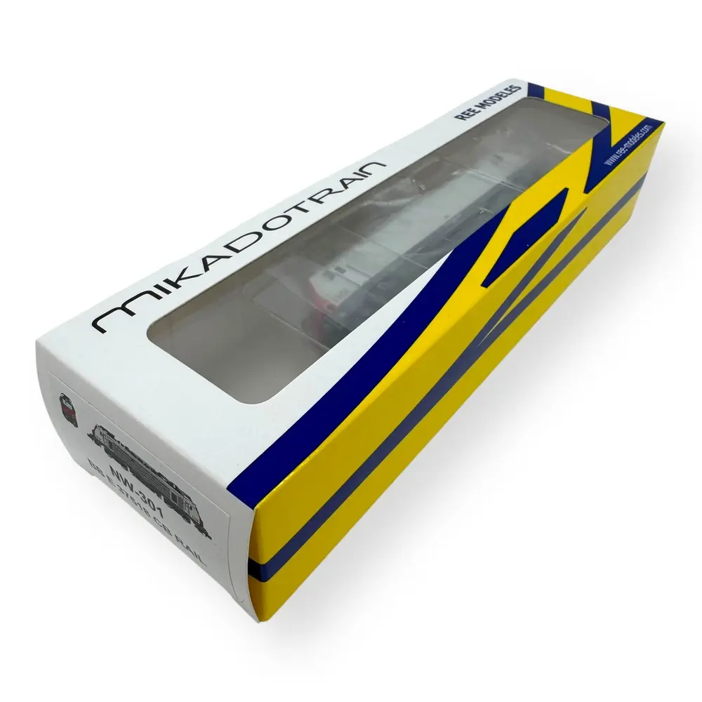 Locomotive Électrique Prima E 37518 CB RAIL - REE MODÈLES NW-301 - N 1/160 - SNCF - EP VI - Analogique - DC - 4