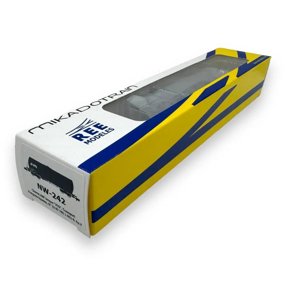 Wagon citerne ANF longue “VTG” W506-F-07 - Ree Modèles NW-242 - N 1/160 - SNCF - Ep V - 2R - 4