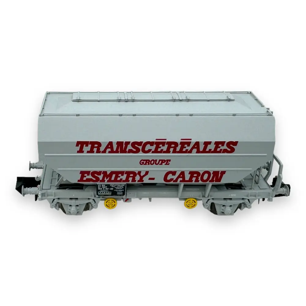 Wagon céréalier “Transcéréales Esmery-Caron” - Ree Modèles NW-318 - N 1/160 - SNCF - Ep IV - 2R - 3