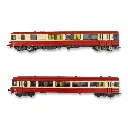 Autorail EAD X-4567 avec remorque XR-8531 - REE Modèles NW-200 - N 1/160 - SNCF - EP V - 2