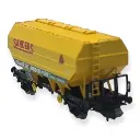 Wagon céréalier - REE Modèles NW309 - N 1/160 - SNCF - EP V - 2