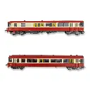 Autorail EAD X-4524 avec remorque XR-8534 - REE Modèles NW-202 - N 1/160 - SNCF - EP V - 2