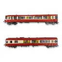 Autorail EAD X-4554 avec remorque XR-8542 - REE Modèles NW-201 - N 1/160 - SNCF - EP V - 2