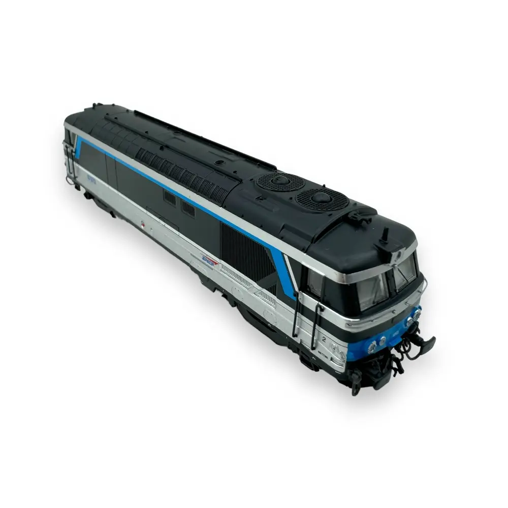 Locomotive diesel BB 67373 - Ree Modèles NW-327 - N 1/160 - SNCF - Ep V/VI - Analogique - 2R - 2