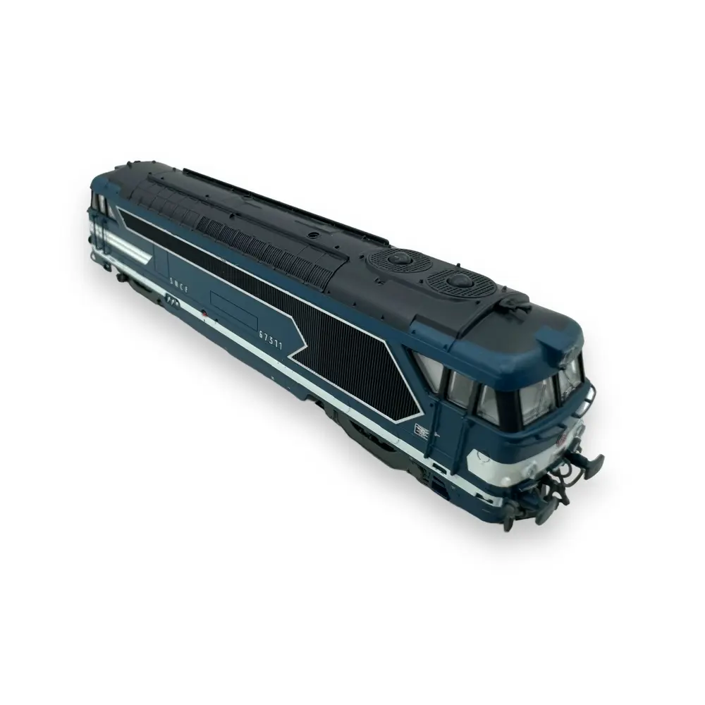 Locomotive diesel BB 67311 - Ree Modèles NW-325S - N 1/160 - SNCF - Ep III/IV - Digital sound - 2R - 2