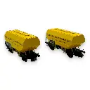 Set 2 wagons céréaliers - REE Modèles NW316 - N 1/160 - SNCF - EP III - 2