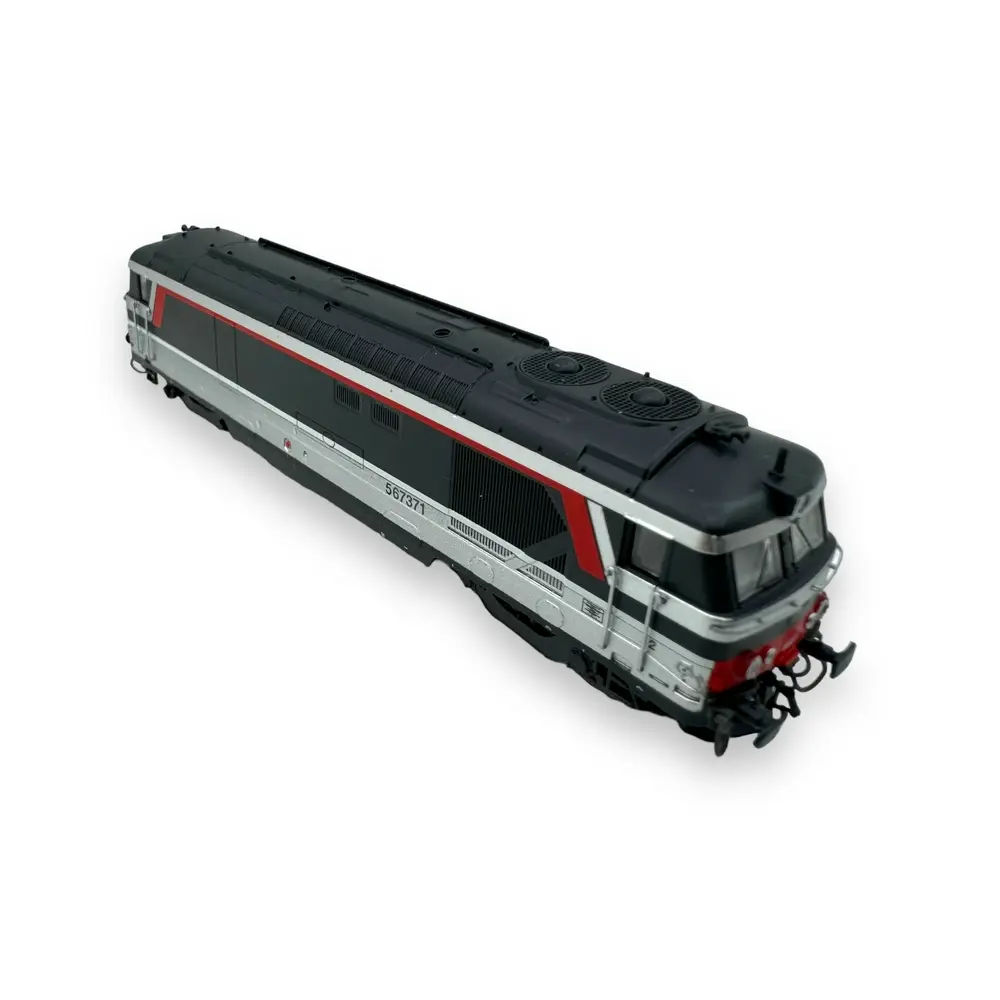 Locomotive diesel BB 67371 - Ree Modèles NW-326 - N 1/160 - SNCF - Ep V/VI - Analogique - 2R - 2