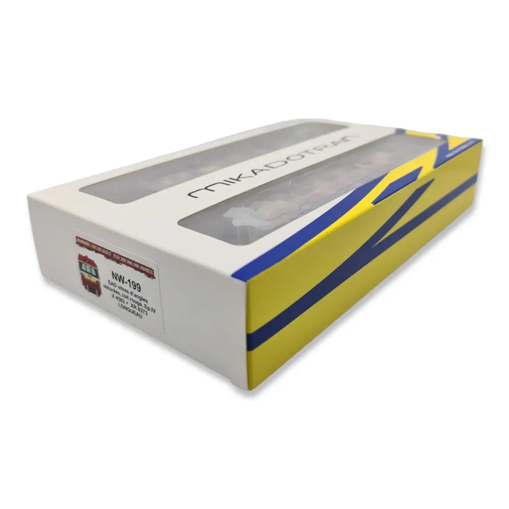 Autorail EAD X-4582 avec remorque XR-8373 - Ree Modèles NW-199 - N 1/160 - SNCF - Ep IV - Analogique - 2R - 4