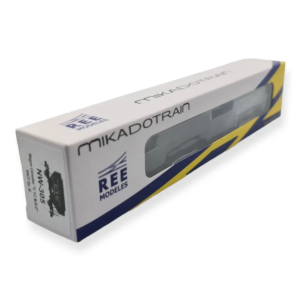 Wagon céréalier - REE Modèles NW305 - N 1/160 - SNCF - EP III - 4