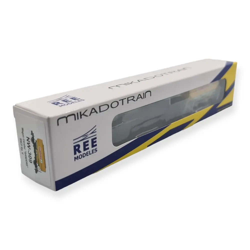 Wagon céréalier - REE Modèles NW309 - N 1/160 - SNCF - EP V - 4