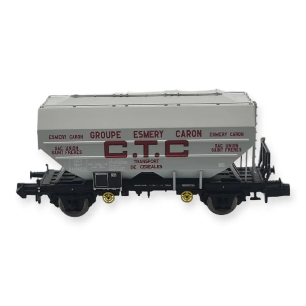 Wagon céréalier - REE Modèles NW304 - N 1/160 - SNCF - EP III - 3
