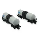 Set 2 Wagons Citernes ANF "Millet" - REE MODÈLES NW-230 - N 1/160 - SNCF - V - 2