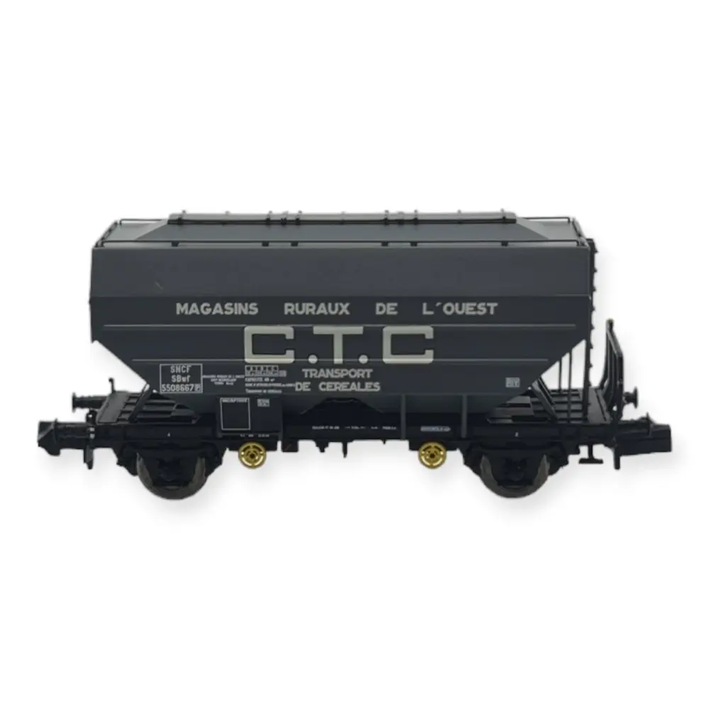 Wagon céréalier - REE Modèles NW305 - N 1/160 - SNCF - EP III - 3