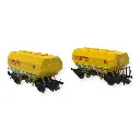 Coffret 2 wagons céréaliers - REE Modèles NW308 - N 1/160 - SNCF - EP IV - 2