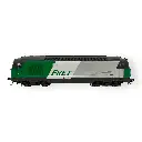 Locomotive diesel BB 67471 Fret - Ree Modèles MB241 - HO 1/87 - SNCF - Ep V - Analogique - 2R - 3