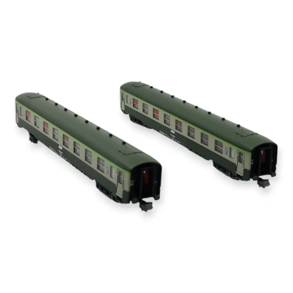 Coffret 2 Voitures DEV AO REE Modèles NW278 - N 1/160 - SNCF - 2