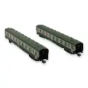 Coffret 2 Voitures DEV AO REE Modèles NW278 - N 1/160 - SNCF - 2