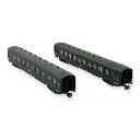 Coffret 2 Voitures DEV AO REE Modèles NW287 - N 1/160 - SNCF - 2