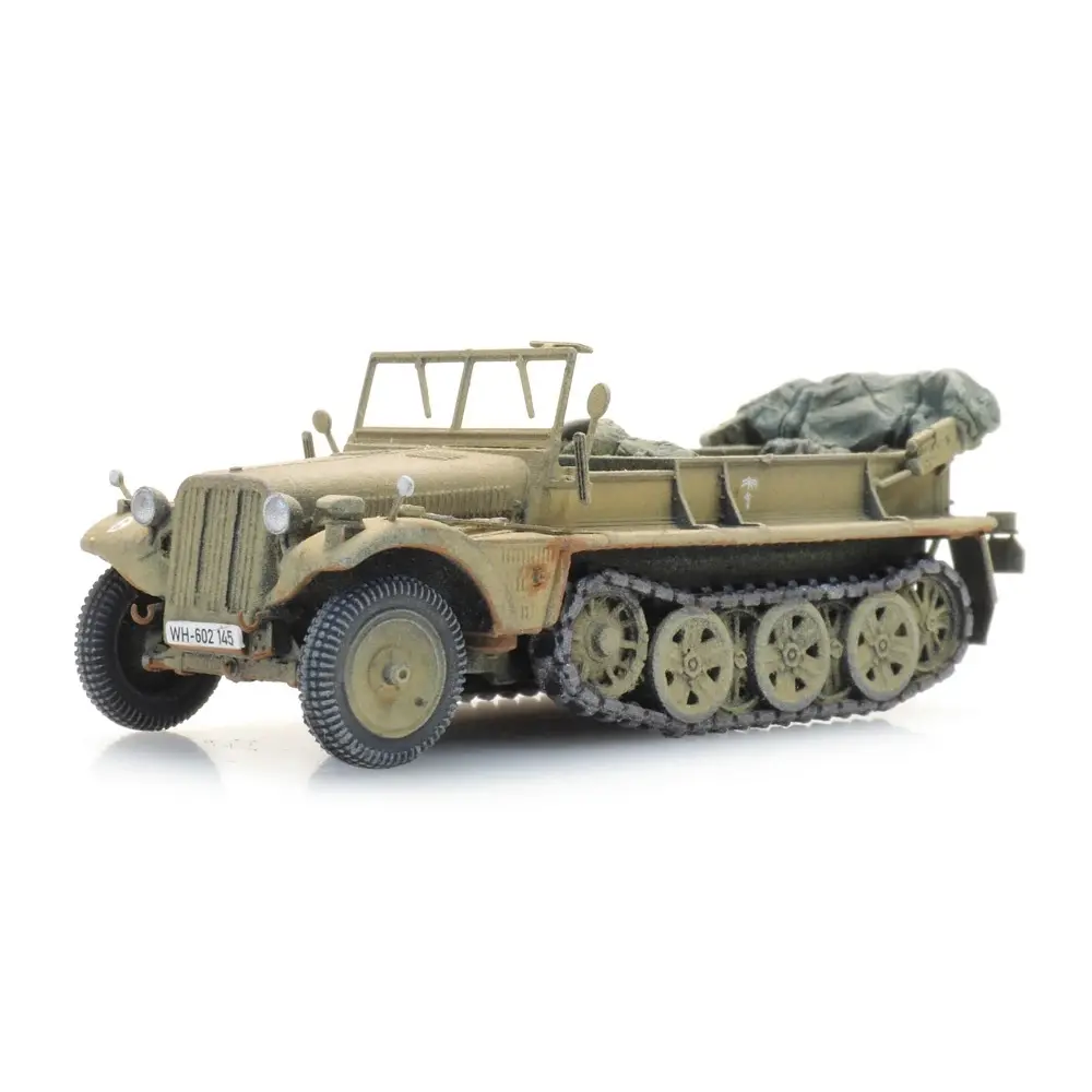 Semi-chenillé Sdkfz 10 Afrique - Artitec 6870494 - HO 1/87 - 5