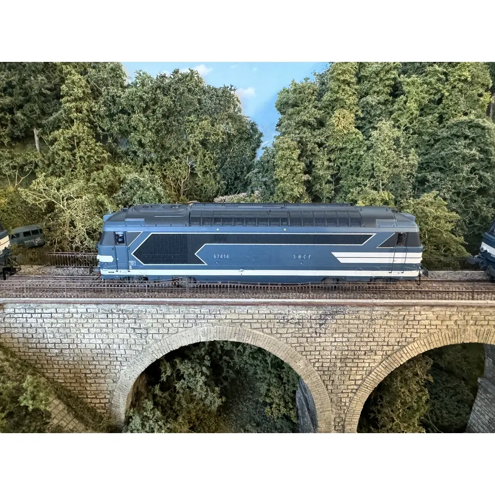 Locomotive Diesel Analogique BB67414 "Chalindrey" REE MODELES MB166 - SNCF - HO 1/87 - 5