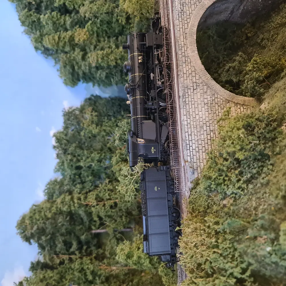 Locomotive à vapeur 5-141 D - Ree Modèles MB159 - HO 1/87 - SNCF - Ep III - Analogique - 2R - 5