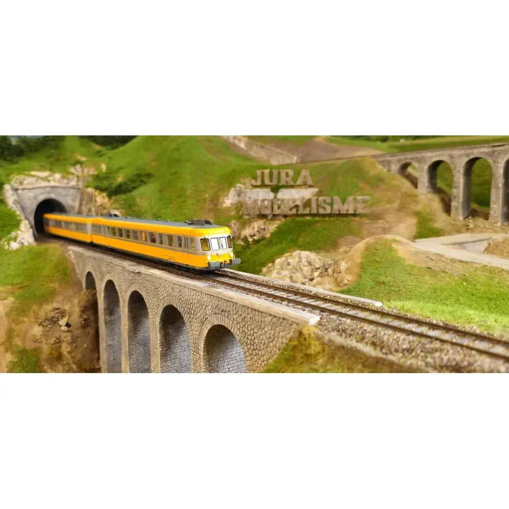 Autorail RGP 2 X-2702 Bordeaux - Analogique - REE MODELES MB174 SNCF - HO - EP IV - 12